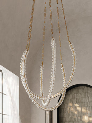Celeste Chandelier in Vintage Brass – view 3