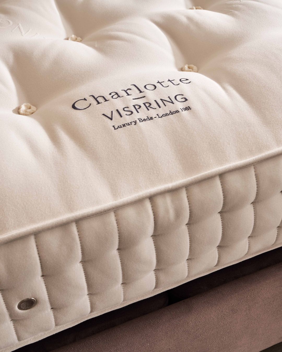 Vispring Charlotte Bed Set – Limited Edition – Vispring at Cocolea Melbourne