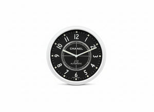 Black & White Decorative Wall Clock | 35cm Quartz – Luxury Logo Style, Cocolea, , ,