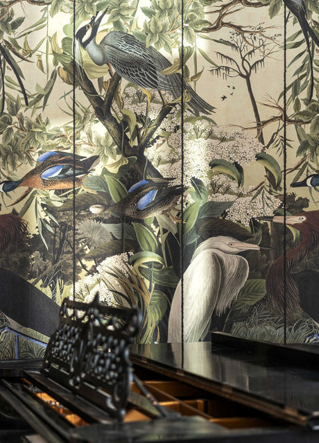 Danubian Tale Wallpaper, Cocolea Natty & Polly, Per roll (3 panels, 52 × 300 cm), ,