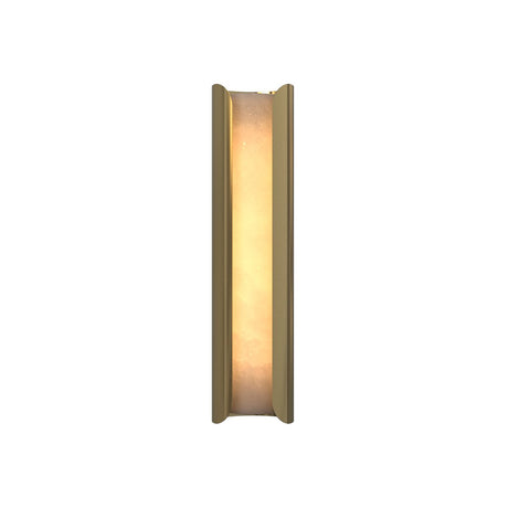 Maison Debrah Veyra wall light with a softly veined alabaster shade