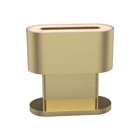 Maison Debrah Arviano sculptural rounded alabaster table lamp