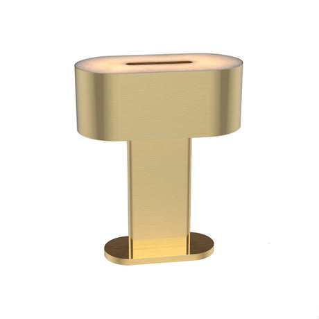 Maison Debrah Arviano sculptural rounded alabaster table lamp — view 2