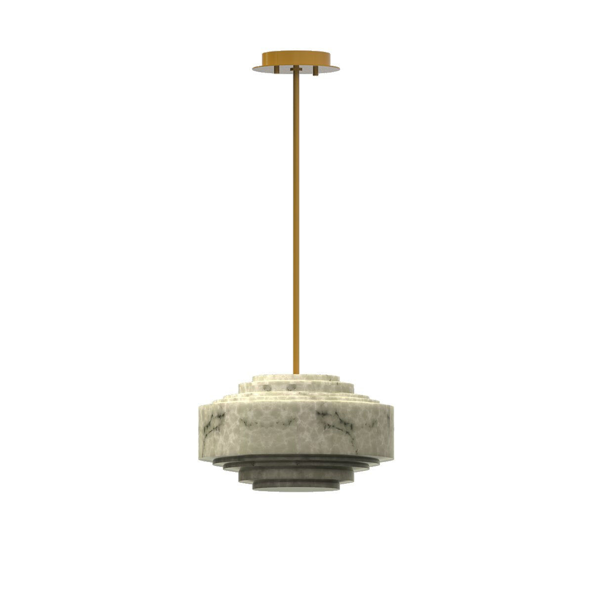 Aubrelle Round Alabaster Pendant Light in Two Sizes, Maison Debrah, , ,