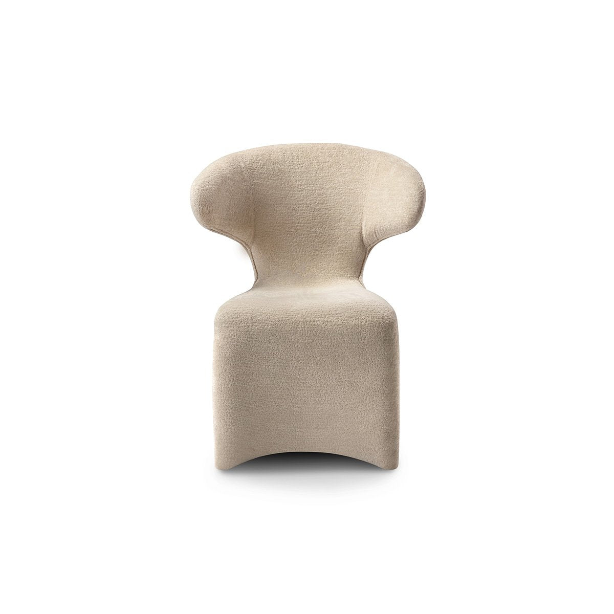Aloura Sculptural Dining Chair in Faux Leather or Fabric, Maison Debrah, , ,
