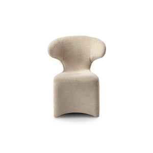 Aloura Sculptural Dining Chair in Faux Leather or Fabric, Maison Debrah, , ,