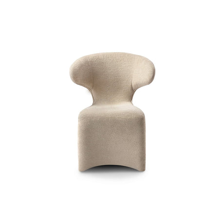 Aloura Sculptural Dining Chair in Faux Leather or Fabric, Maison Debrah, , ,