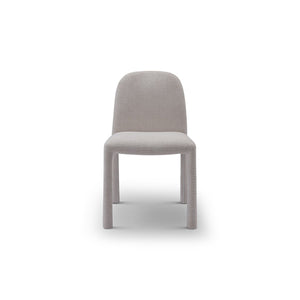 Maison Debrah Elandra fully upholstered dining chair with seamless sculptural silhouette