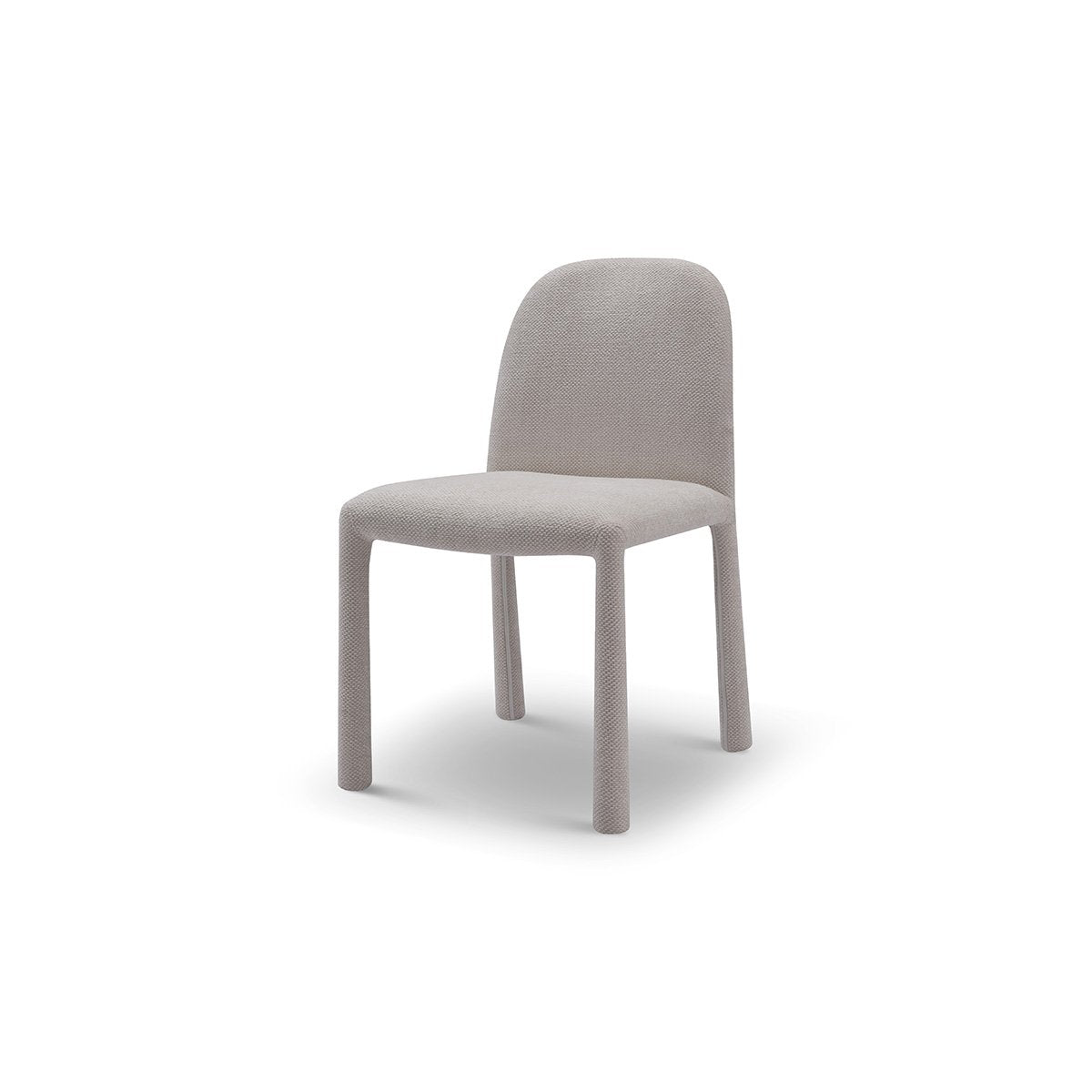 Maison Debrah Elandra fully upholstered dining chair with seamless sculptural silhouette — view 2