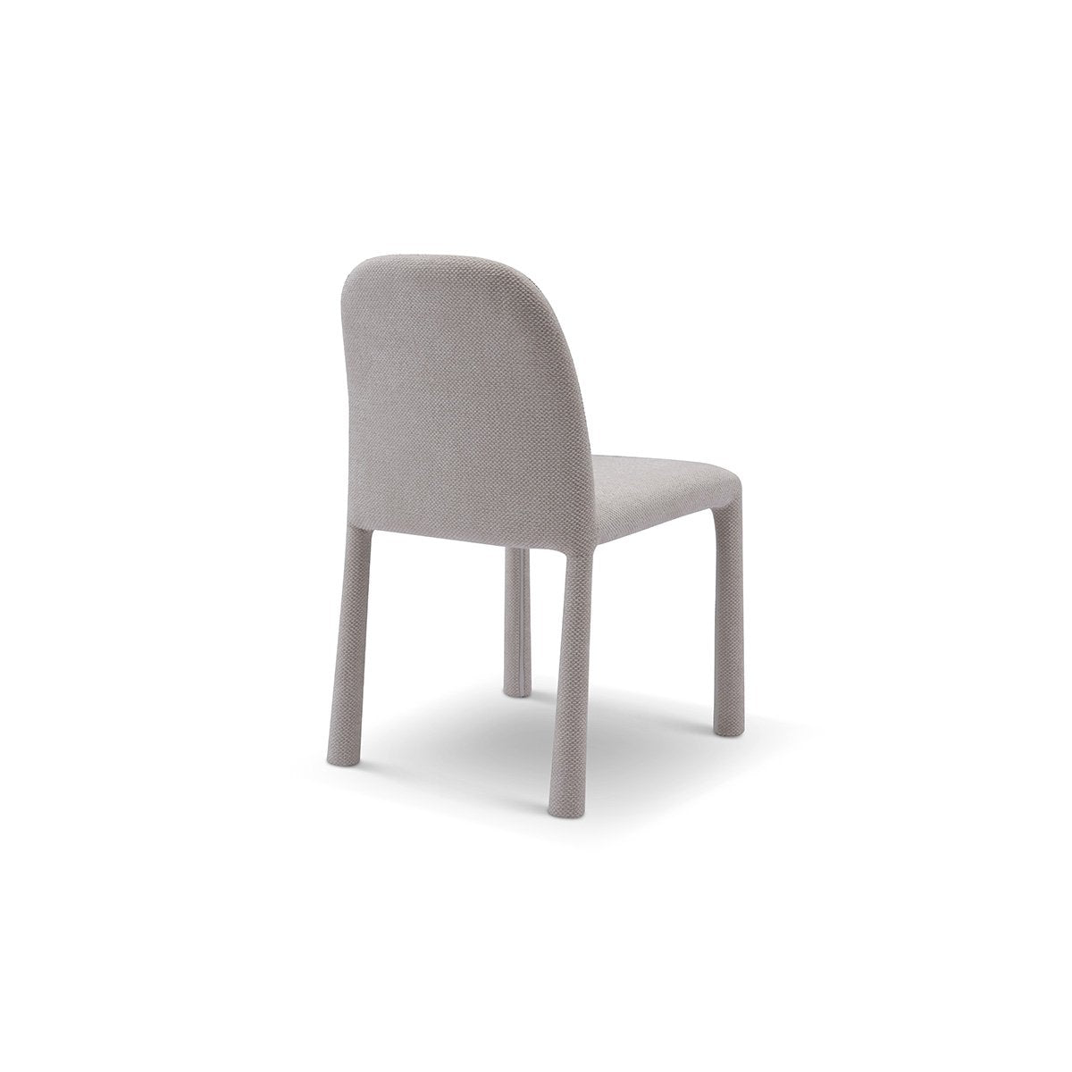 Maison Debrah Elandra fully upholstered dining chair with seamless sculptural silhouette — view 3