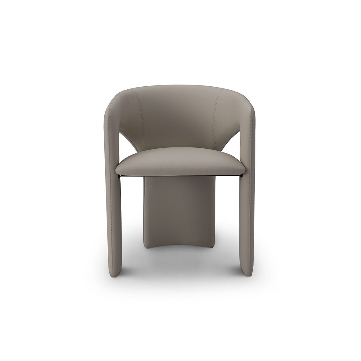 Zephira Upholstered Dining Chair in Faux Leather or Textured Fabric, Maison Debrah, , ,