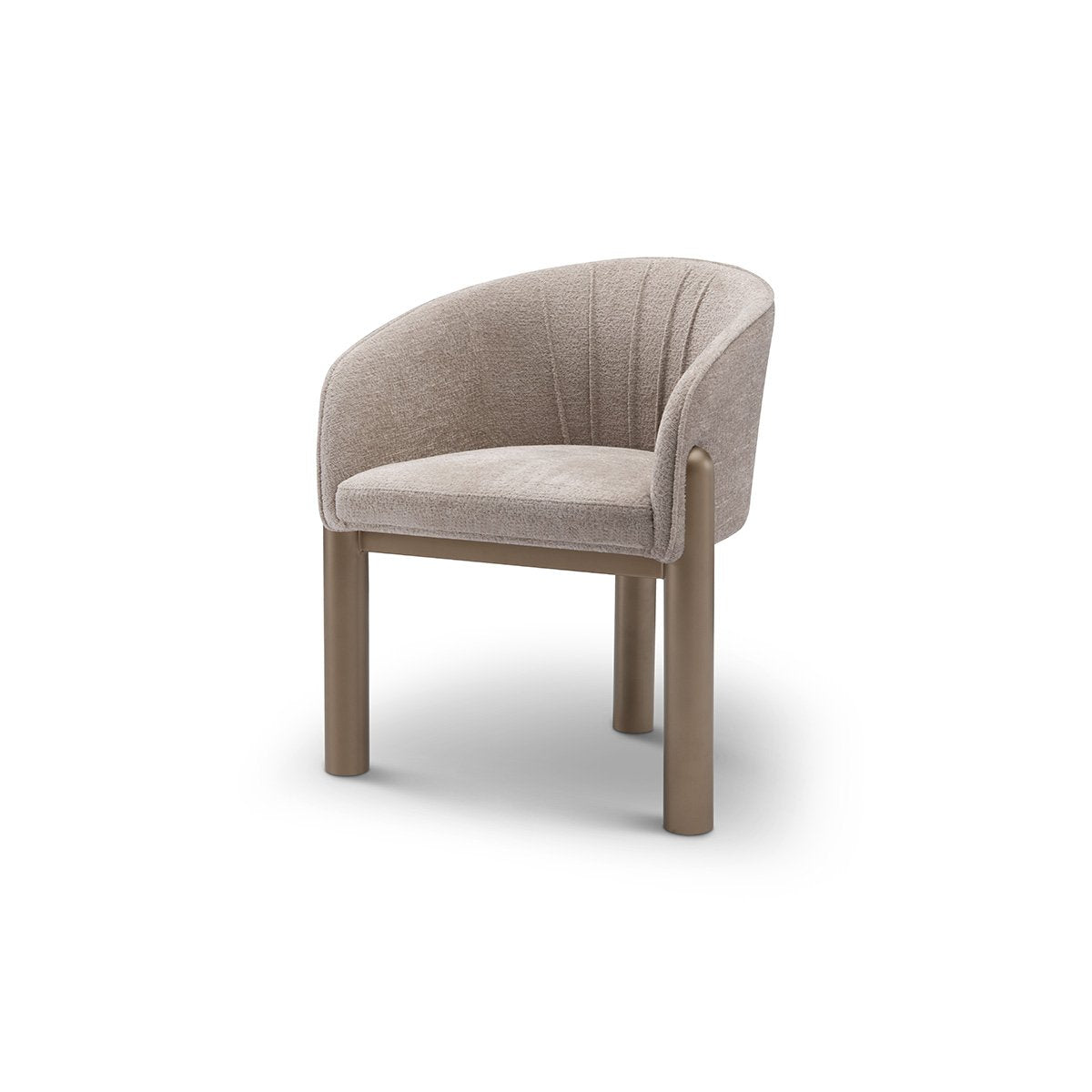 Avelisse Upholstered Dining Chair on Brushed Brass Legs, Maison Debrah, , ,