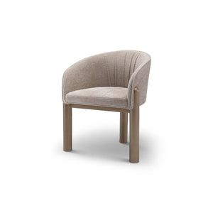 Avelisse Upholstered Dining Chair on Brushed Brass Legs, Maison Debrah, , ,