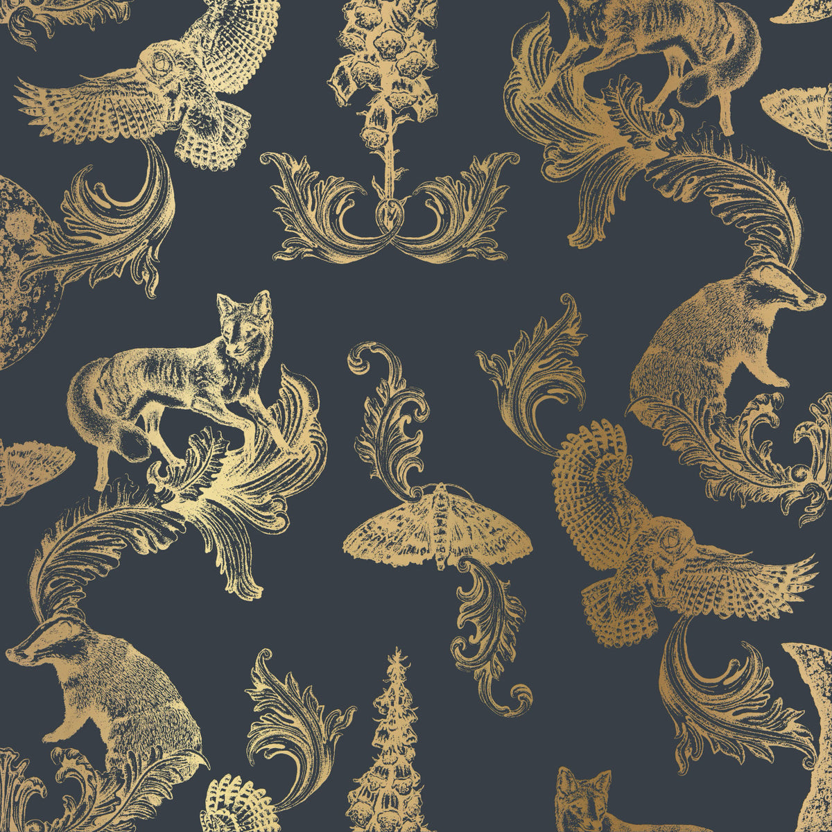 Dipped in Moonlight Wallpaper, Cocolea Natty & Polly, , ,