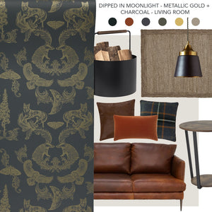 Dipped in Moonlight Wallpaper, Cocolea Natty & Polly, , ,