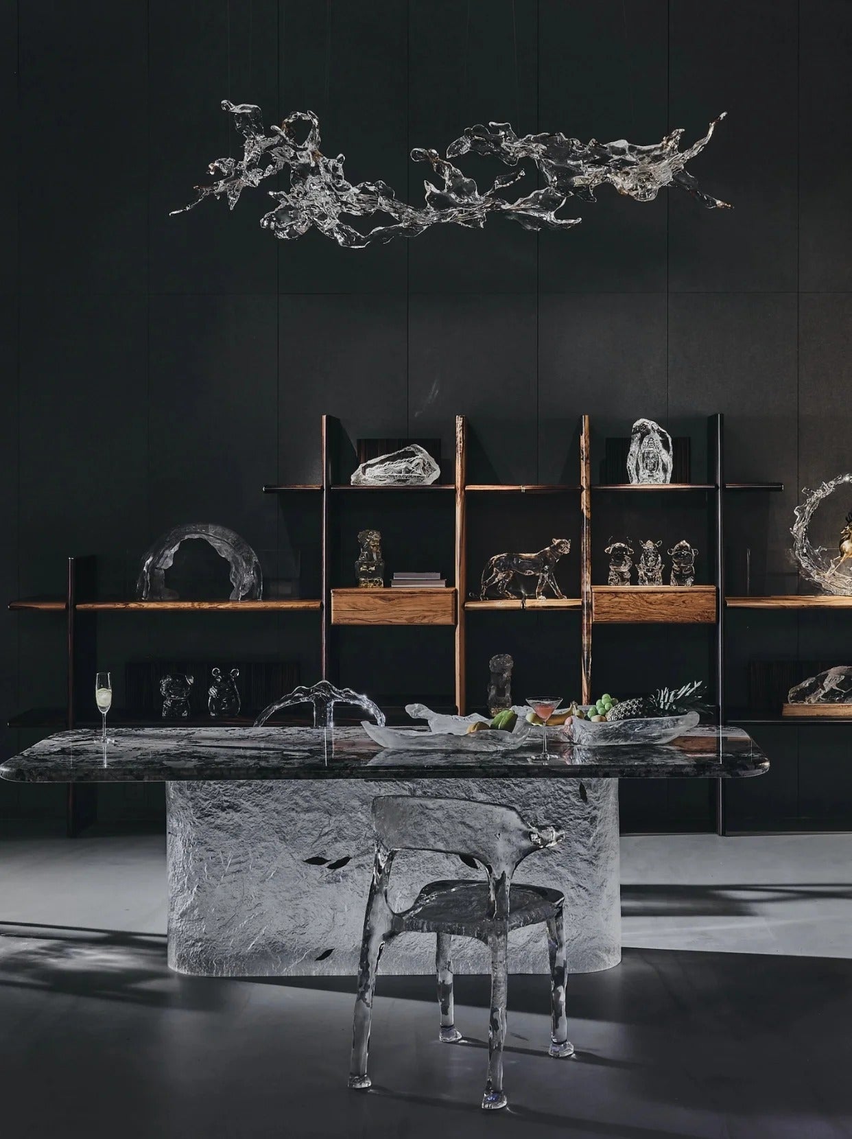 Mable & Glacier Crystal Dining Table, Cocolea, , ,