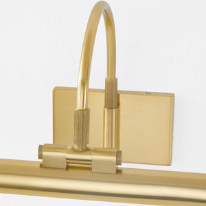 Elowen Picture Light in Aged Brass – view 3