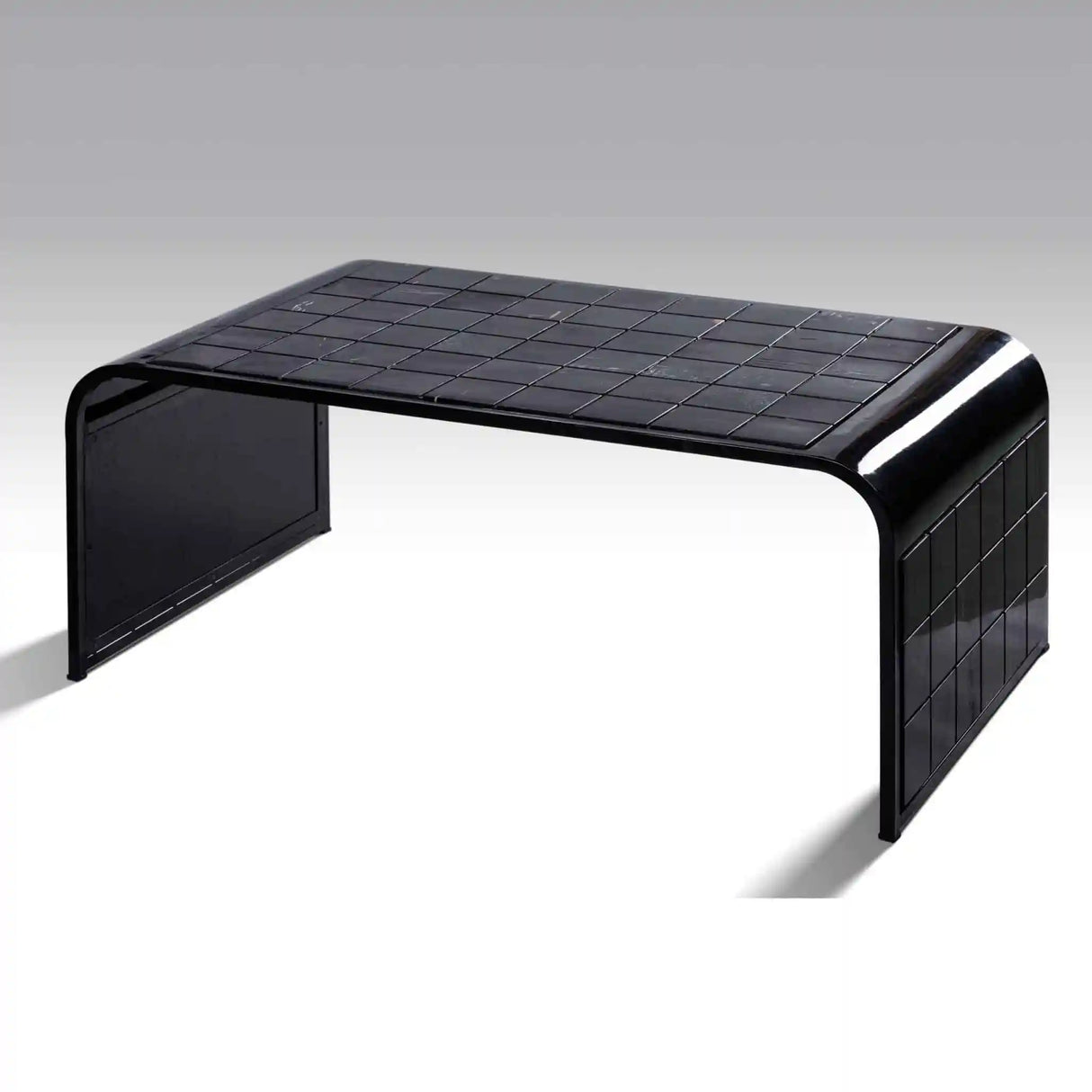 Élancé Slim Petrified Wood Coffee Table — Monochrome Minimalist Collection, Cocolea, , ,