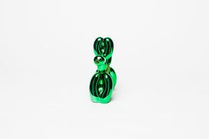 Swarovski and resin Balloon Dog - Green, , Cocolea, , ,