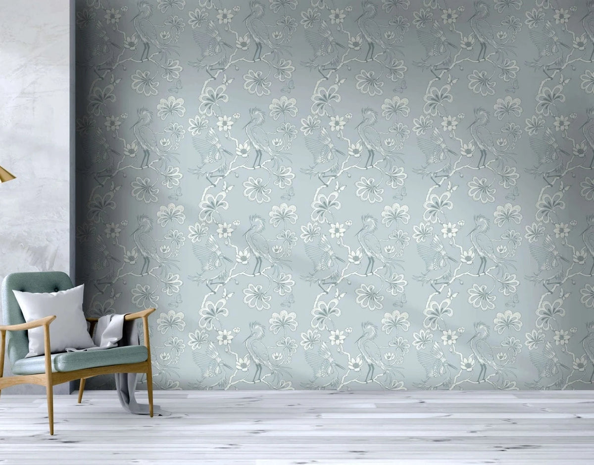 Egrets Wallpaper, Cocolea Natty & Polly, , ,