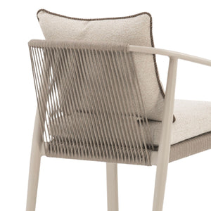 Paloma Outdoor Dining Armchair by Satara – view 5