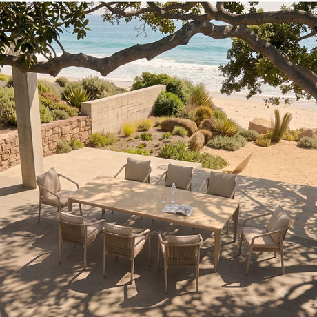Paloma Outdoor Dining Armchair by Satara – view 2