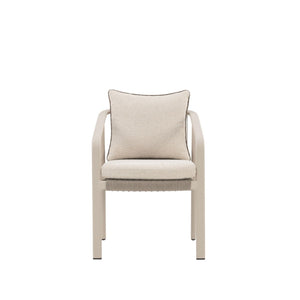 Paloma Outdoor Dining Armchair by Satara – view 3