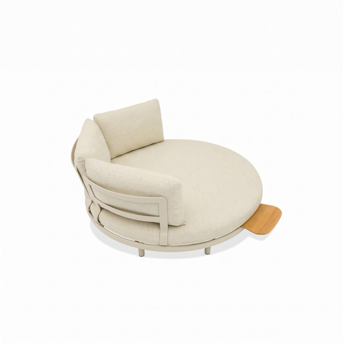 Alani Outdoor Daybed – Sandstone & Mocha, Satara, , ,