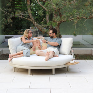 Alani Outdoor Daybed – Sandstone & Mocha, Satara, , ,
