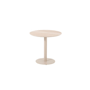 Nalu Outdoor Café Table – Sand Ceramic & Mocha, Satara, , ,