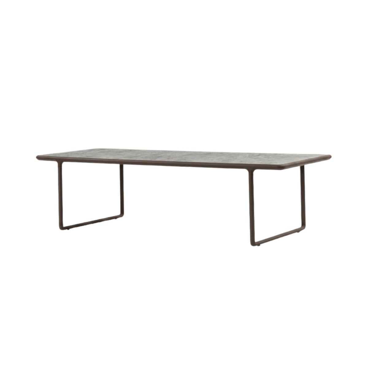 Isola Outdoor Dining Table – 280cm – Grey Marle by Satara – view 3