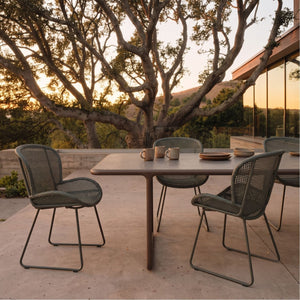 Isola Outdoor Dining Table – 280cm – Grey Marle by Satara – view 2