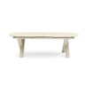 Alba Outdoor Extension Dining Table – Mocha by Satara
