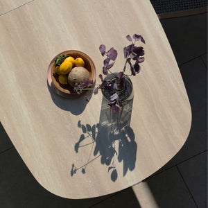 Alba Outdoor Extension Dining Table – Mocha by Satara – view 7