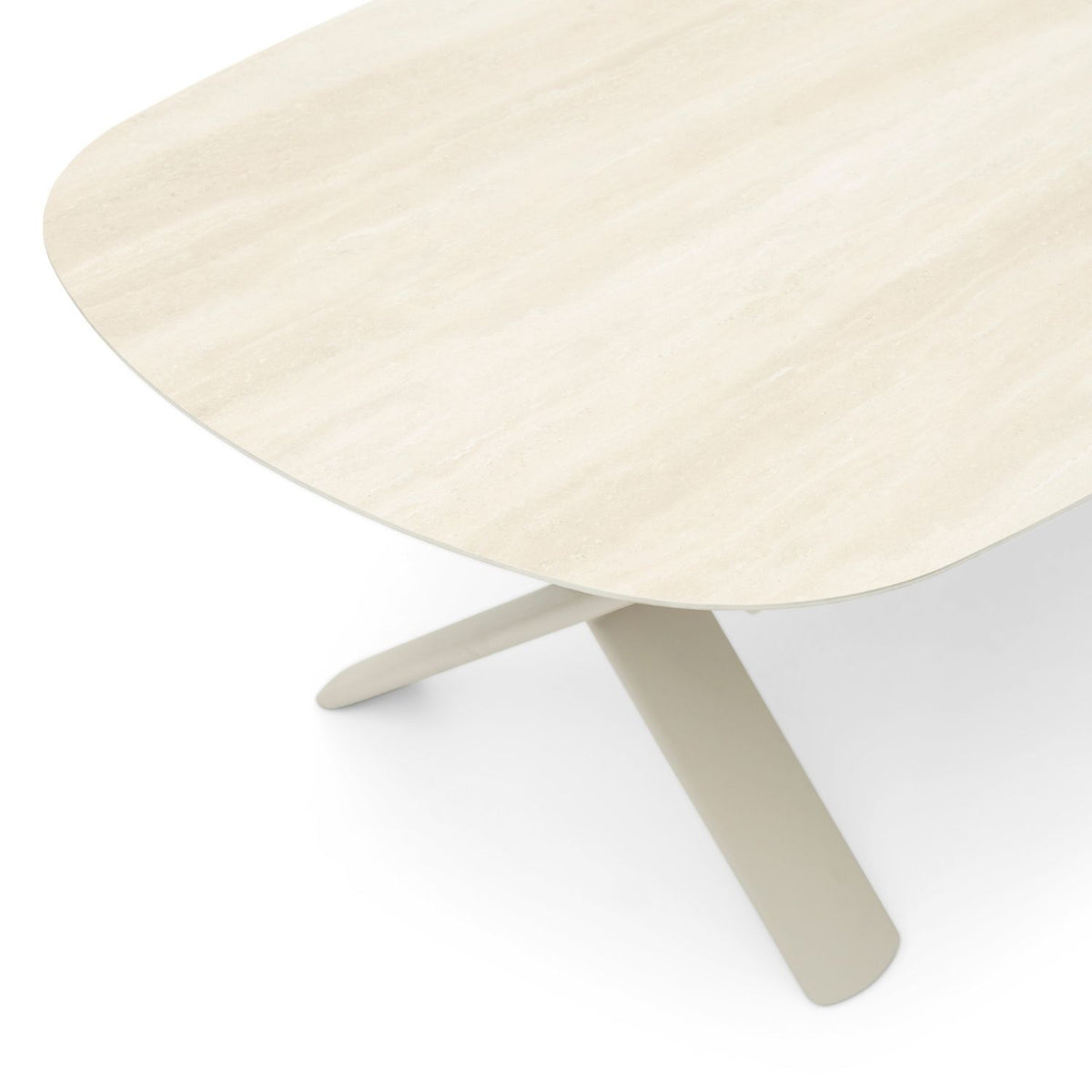 Alba Outdoor Extension Dining Table – Mocha by Satara – view 6