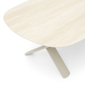 Alba Outdoor Extension Dining Table – Mocha by Satara – view 6