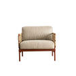 Juni Outdoor Lounge Chair – Almond/Earth by Satara
