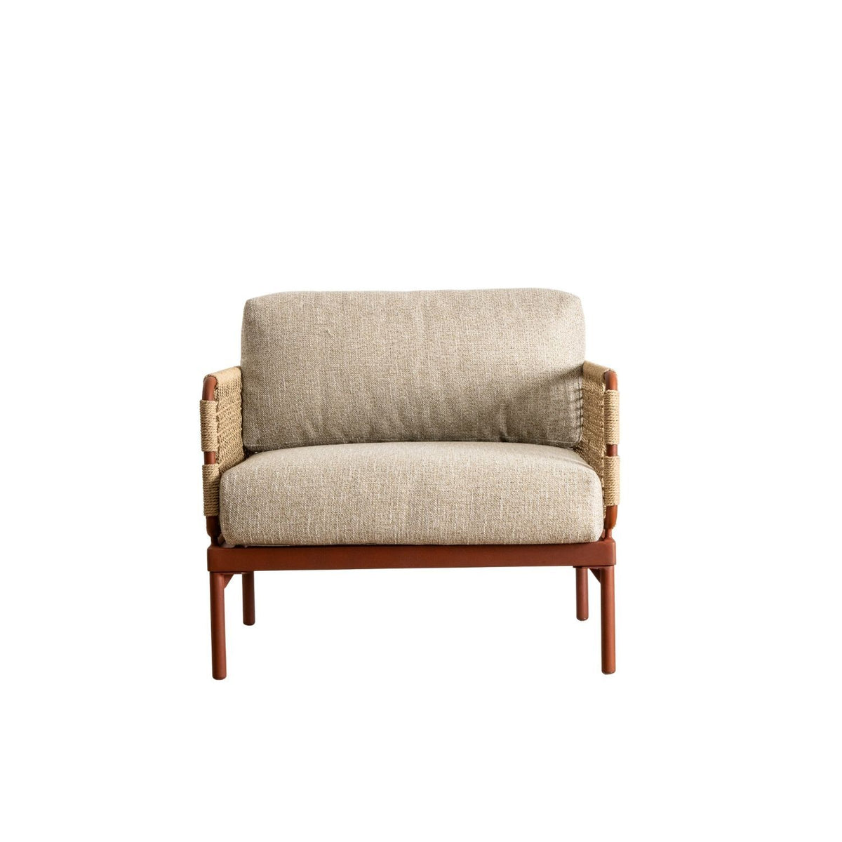 Juni Outdoor Lounge Chair – Almond/Earth by Satara