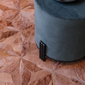 Flores Rectangle Rug - Pink Clay, , Cocolea, , ,