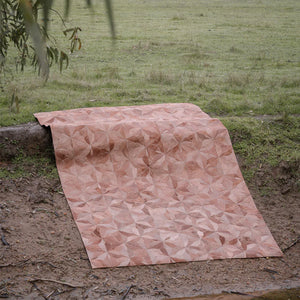 Flores Rectangle Rug - Pink Clay, , Cocolea, , ,