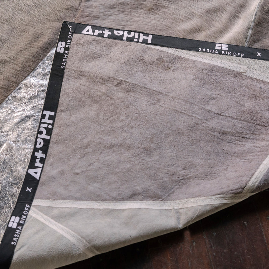 Fragments Rectangle Rug - Silver, Cocolea, , ,