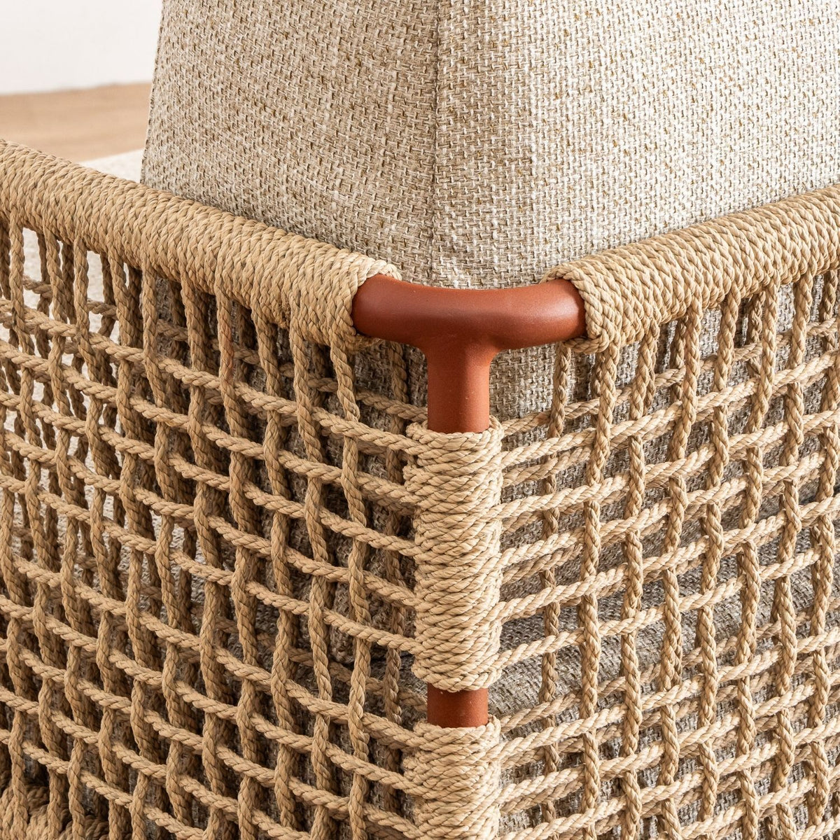 Juni Outdoor Sofa – Almond/Earth by Satara – view 9
