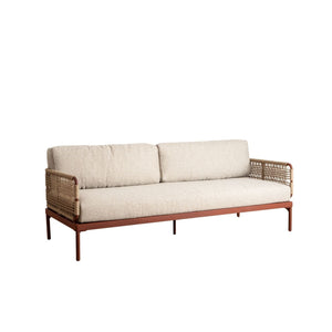 Juni Outdoor Sofa – Almond/Earth by Satara – view 3
