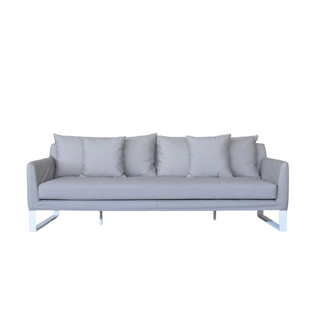 Amani Sofa, Cocolea, White, ,