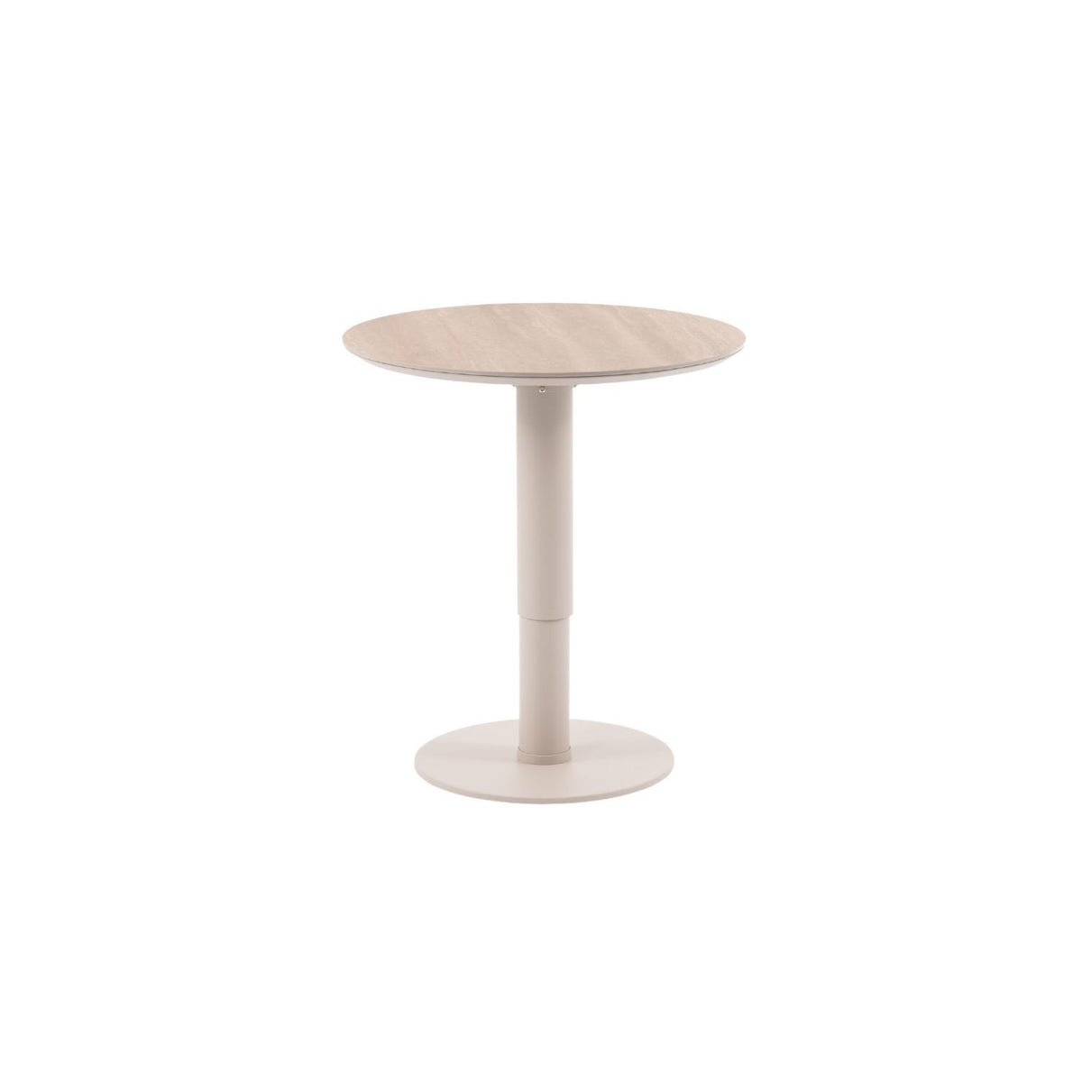 Nalu Adjustable Outdoor Side Table – Sand Ceramic & Mocha, Satara, , ,