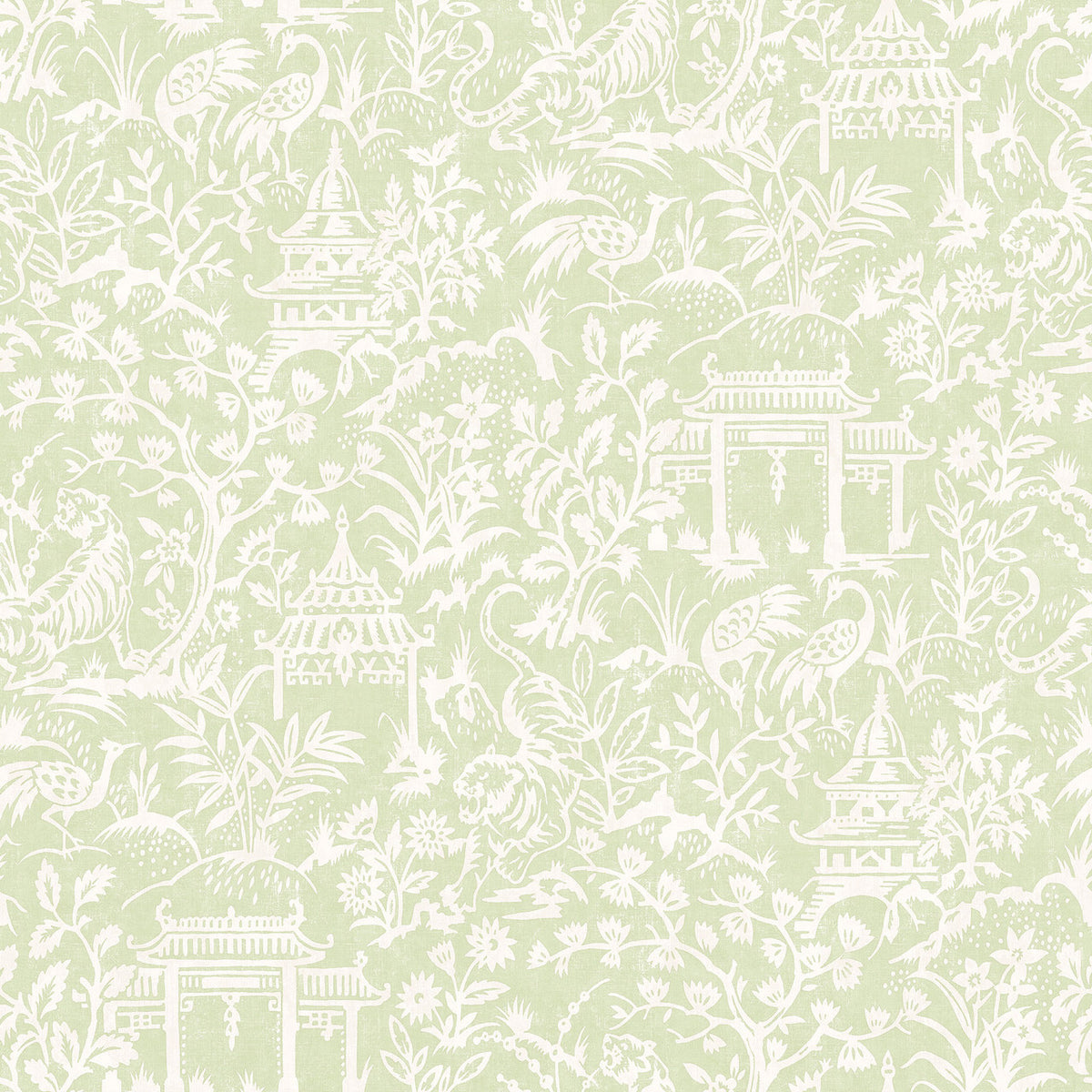 Oriental Toile Wallpaper, Cocolea Natty & Polly, , ,