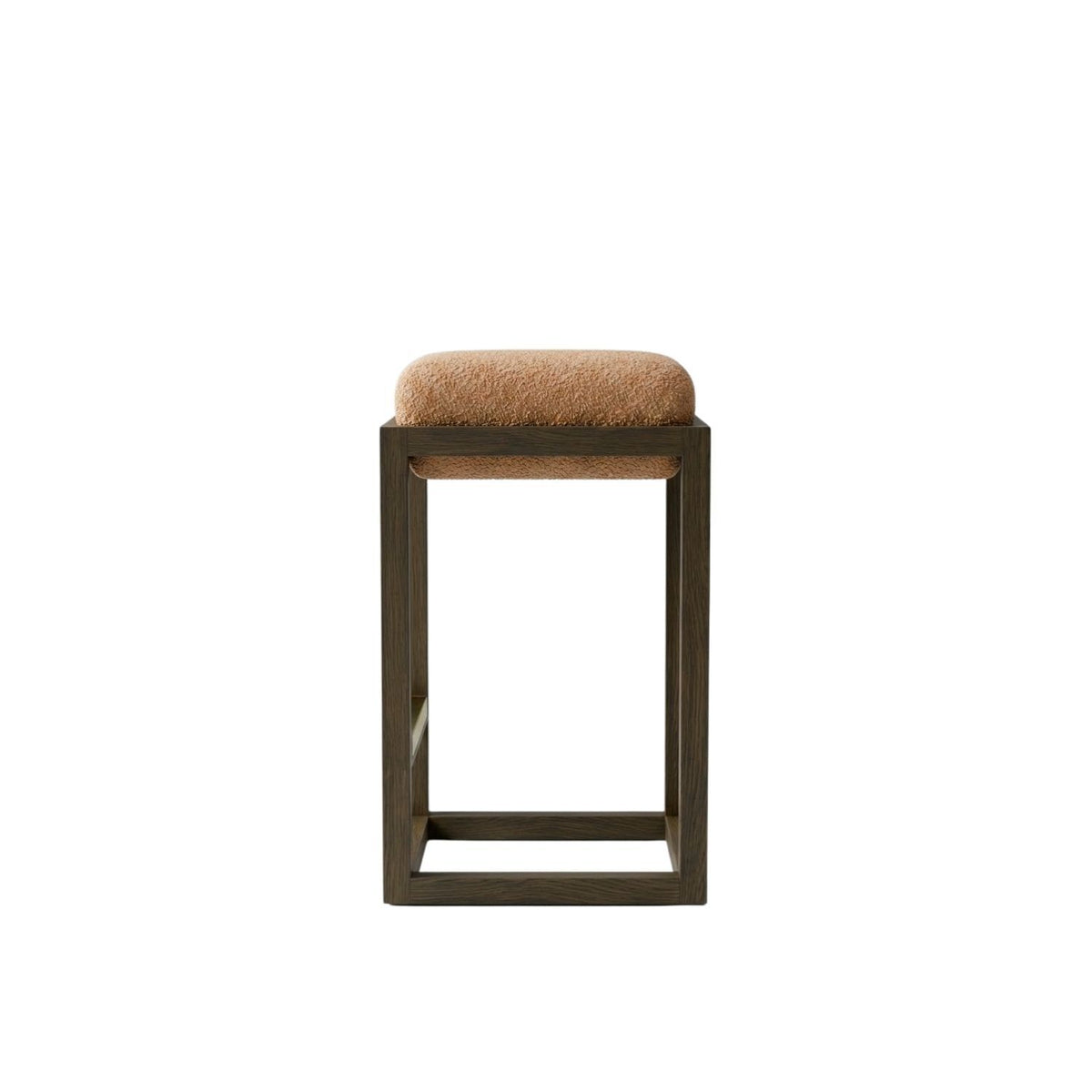 Lucia Bar Stool – Maja Fawn/Coal Oak by Satara – view 3