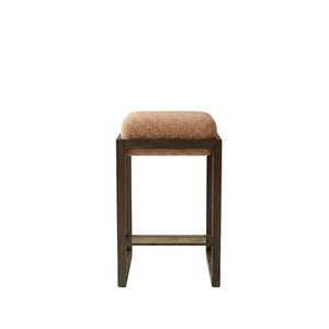 Lucia Bar Stool – Maja Fawn/Coal Oak by Satara – view 4