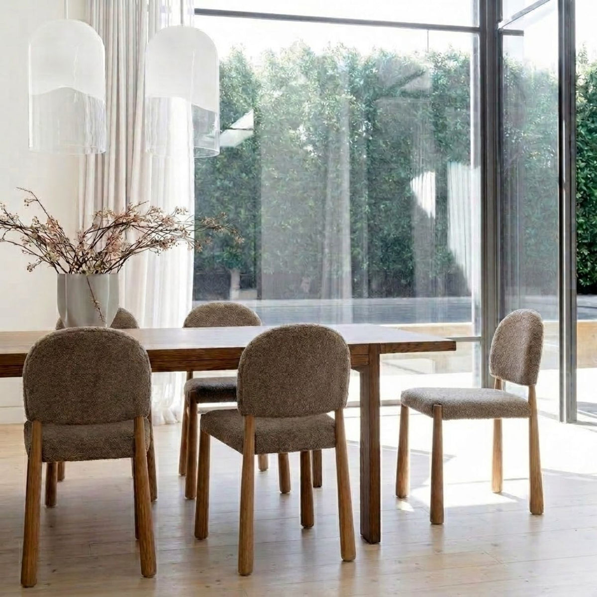 Abaca Teak Dining Chair – Maja Fawn, Satara, , ,