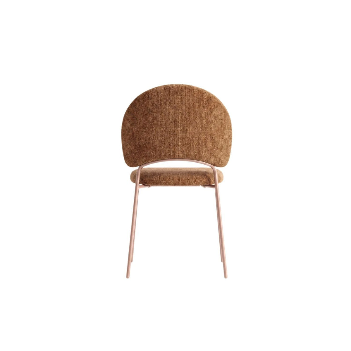 Millie Dining Chair – Chipmunk Chenille by Satara – view 6